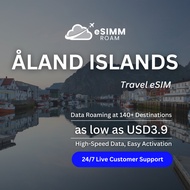 Aaland Islands eSIM | 1-5GB 7-30Days | High Speed Data (Digital Delivery)