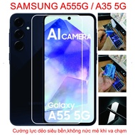 Samsung A55 5G - A35 5G Flexible Strength, Comprehensive Scratch-Resistant Screen Protector
