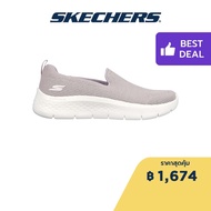 Skechers สเก็ตเชอร์ส รองเท้าผู้หญิง Women GOwalk Flex Flashing Stars Walking Shoes - 124964-PNK Air-Cooled Goga Mat Flex Pillars, Machine Washable, Ortholite, Ultra Go