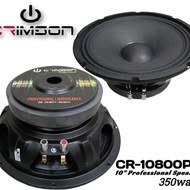 Speaker Komponent Crimson Cr10800 Pa Mid Low Component 10 Inch Cr