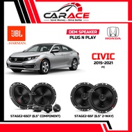 JBL Speaker Plug and Play Speaker PNP Front Rear Door 6 inch Speaker HONDA Civic 2015-2021 FC OEM JB