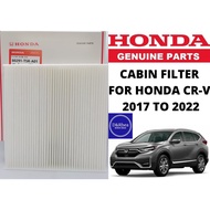 NEW ARRIVAL HONDA CR-V CABIN AIRCON FILTER FOR HONDA CR-V 2017 TO 2022 - Part Number 80291-T5R-A01