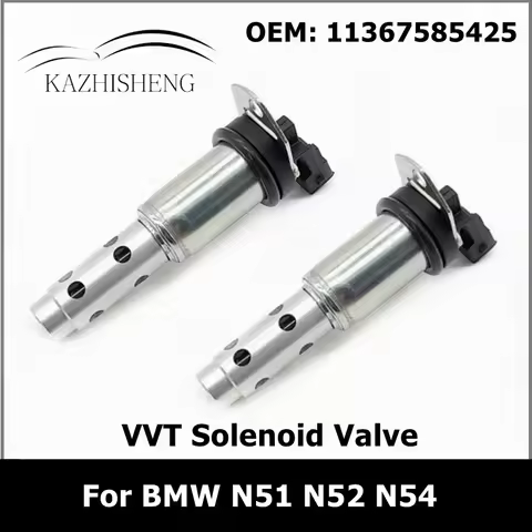 11367585425 VVT Solenoid Valve Engine Variable Valve Timing Control Solenoid for BMW N52 N54 1136754