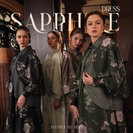 AYESHA - Shapire Dress Exclusive Raya Collection Luxurious Gamis Party InvitationELEGAN