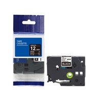 Brother Compatible 12Mm Label Maker Ribbon 210 E100b P900 Printer Tz1-335 Black On White