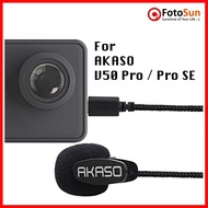 AKASO V50Pro EXTERNAL MIC FOR - AKASO V50 PRO/V50 PRO SE 145CM
