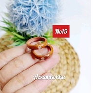 MATA 1 brown eye ring size 15 kokka kaokah