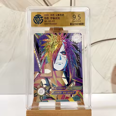 KAYOU Genuine Naruto Card 10 Graded SE BP NR CR XR CCG Rating Card Gaara Uzumaki Kakashi Rare Anime 