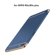 OPPO R9s Plus Case 360 Full Protection 3 in 1 Hard Plastic Cover Casing