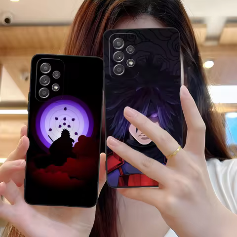 Mobile M-Madaras Phone Case for Samsung Galaxy A73 72 71 70 55 54 53 52 35 34 32 23 14 13 5G Black C