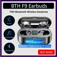 NextDay Shipping  Wireless Earphone Bluetooth V5.0 F9 TWS Wireless Bluetooth Headphone LED Display W