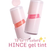 Glow Gel Tint HINCE Non Sticky Moisturizing Korean Lip Tint Gloss Colors 13 to 17