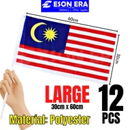Malaysia Flag Handheld Large Size 30cm x 60cm Bendera Malaysia Tangan Besar