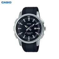 Casio MTP-E195 นาฬิกาข้อมือผู้ชาย กันน้ำ แฟชั่น ธุรกิจ เทรนด์ นาฬิกาควอตซ์ Men's Authentic Watches MTP-E195-1AVDF