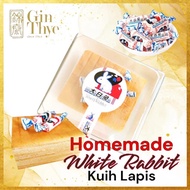 [Homemade] White Rabbit Kuih Lapis 350G | Hand Made | CNY Goodies