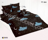 TOTO แท้ เฉพาะผ้าห่มนวมเอนกประสงค์ นวมบาง 60x80 นิ้ว หรือ 70x90 นิ้ว (ไม่มีผ้าปู) 2025 P.5 ลายธรรมดา