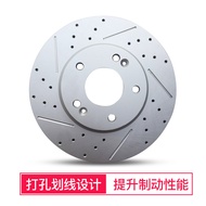 Benz C180 C200 E200 E260 E300 S350 ML350 GLK300 Front Rear Brake Disc Perforation