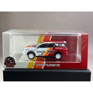Toyota Fortuner 2018 Philippines TRD Racing 64B0474 Scale 1:64 Brand BM Creation