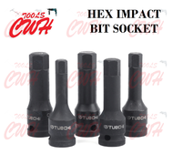 PRC H4 - H32 1/2" 3/4" DR. IMPACT HEX BIT SOCKET ALLEN KEY BOX SPANNER TUOSEN KINGTOYO TOPTUL SATAGO