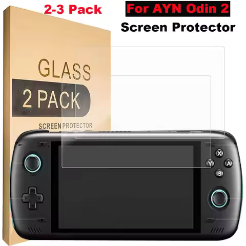 2-3 Pack For AYN Odin 2 Game Console 9H Tempered Glass Screen Protector Anti-Scratch Ultra-Clear for