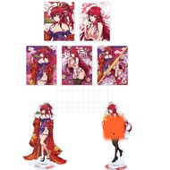 High School DxD Qi-pao Oiran Acrylic Stand – Rias Gremory x Akeno Himejima – Keychain Card Set