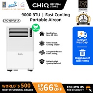 CHiQ 9000-12000 BTU 3 in 1 | Super Circulation Airflow Volume | Fast Cooling | R410A | Portable Aircon | 3 Speeds | Timer | Room Size 10-16㎡ | Temperature 16-32℃ | Standard window Kit | 1 Year Warranty