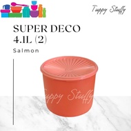 Tupperware Super Deco 4.1L | Tupperware Original 4L Cracker Jar Snack Jar