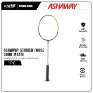 ASHAWAY STRIKER FORCE 3000 Badminton Racket Shiny with BAG ASHSF3000 and Unstrung