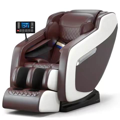 massage chair 4d zero gravity Automatic Heating Massage Chair Bluetooth Music with Airbag Reclining 