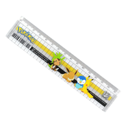 比卡超間尺直尺(yellow sleep 15cm) / 寵物小精靈 間尺直尺 / 寵物小精靈文具間尺 - 平行進口