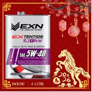 EXN ENGINE OIL -  EXT MOLYRACING SAE 5W-40 API SN/CF, ACEA A3/B4, ACEA C3 FULLY SYNTHETIC PAO & ESTE