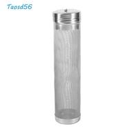 TAOSD Homebrew Beer Hopper Filter, 304 Stainless Steel Stainless Steel Beer Filter Cartridge, Brewin