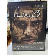 JIM CARREY - The Number 23 - Joel Schumacher - Movie Video DVD Region 3 Import HK Preloved