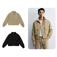 Jacket Spark Jacket ODIN CLUB, Men's and women's boxy form flattering, form-fitting khaki fabric