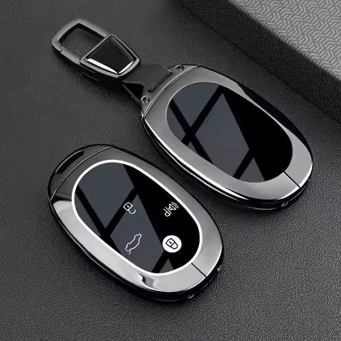 For Volkswagen new ID.ERA 9X Metal key box holder car remote control protection cover buckle