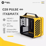 Mechanic Master C28 PULSE ITX/MATX Motherboard/Full Tower/Water-Cooled Aluminum Computer Case With T
