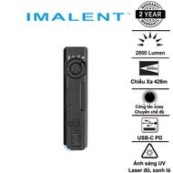 IMALENT GR35 – Multifunctional EDC Flashlight 2800lm - 426m, Blue, Red Laser & UV