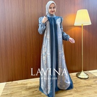LAVINA DRESS - Dress Airtech MaterialWanita with Silk Printing Motif