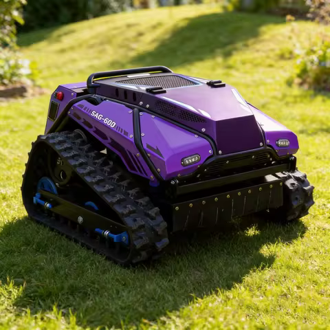 All Terrain Remote Control Lawn Mower with 48V Electric Drive for Botanical Gardens All Terrain Remo
