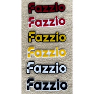 Yamaha Fazzio Emblem – Japanese/English Style | Acrylic | 2pcs + Freebie | Clean Build Setup