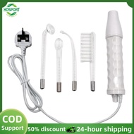 【HOSPORT】High Frequency Wand with 4 Pcs Glass Tubes High Frequency Face Wand for Skin Tightening Wri