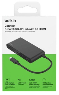 Belkin USB-C Hub - 5合1 - 4K HDMI (99.99%新)