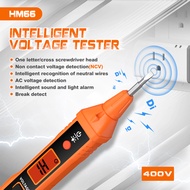 HOMTOOLS💥HM66 Bút đo không tiếp xúc Màn hình kỹ thuật số Cảm ứng thông minh 400V Điện áp không cháy
