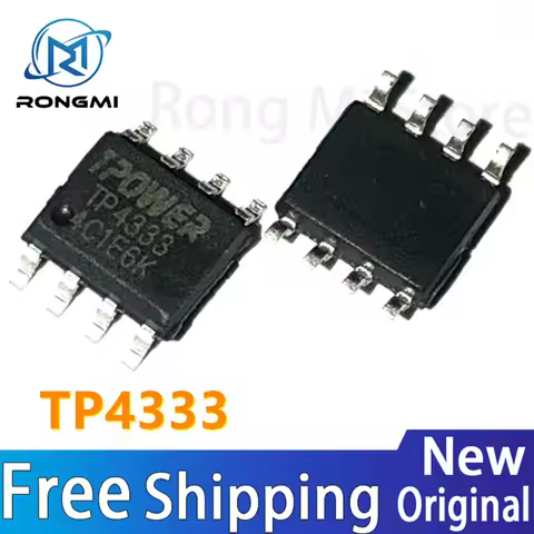 （10-100Pcs TP4333 4333 SOP-8 Chip 4.2V 1A Mobile Power Synchronous Boost IC TPOWER Wholesale In Stoc