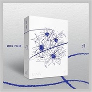 LUCY 선 LINE 7th Mini Album Outbox+CD+PhotoBook+Sticker+Blue Card+PhotoCard+Accordion Card+Folded Pos