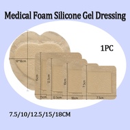 Multifunctional Gel Sacral Pad Highly Absorbent Foam Dressing Padding Silicone Adhesive Foam Wound D