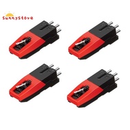 4 Pcs Turntable Replacement Stylus  Turntable for LP Crosley Ion Jensen 1Byone Phonograph Record Pla