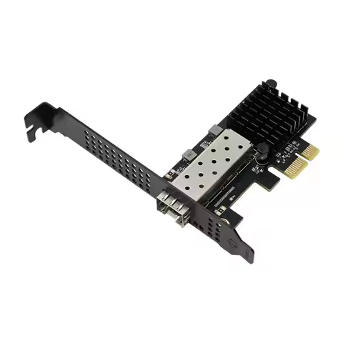 L93A-1-Port Pcie 4.0 X1 10Gbps SFP+ RJ45 Lan Card 10G Ethernet Network Card RTL8127ATF Chip For Mult