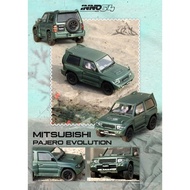 INNO MODELS INNO64 1/64 IN64-EVOP-SGRE MITSUBISHI PAJERO EVOLUTION SATIN GREEN