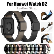 Leather Square Buckle Strap For Huawei Watch D2 Watch band Bracelet For huawei watch d2 Magnetic Qui